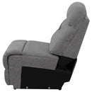 Higgins Reclining Grey Sectional
