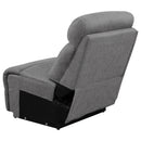 Higgins Reclining Grey Sectional