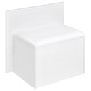 Flora 2-drawer Vanity Set with LED Mirror High Gloss