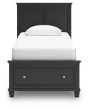 Lanolee Panel Storage Bed