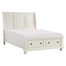 Laurelin 4 & 5 Piece Bed Set Black & White