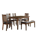 Delmar 6-Piece Pack Dinette Set