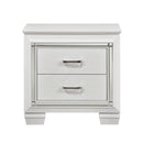 Allura Nightstand in White 1916W-4