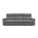 8259DG-3PWH - (3)Power Double Reclining Sofa with Power Headrests