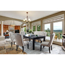 Sania 9 Pc Dining Table Set Beige