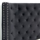 Rosabelle Bed Black, Grey, & Ivory