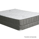 EDREA White/Gray 10" Tight Top Pocket Coil