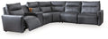 ModZ Power Reclining Sectional with Audio Console