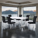 Holbaek 5 Pc 80" Dining Table Set