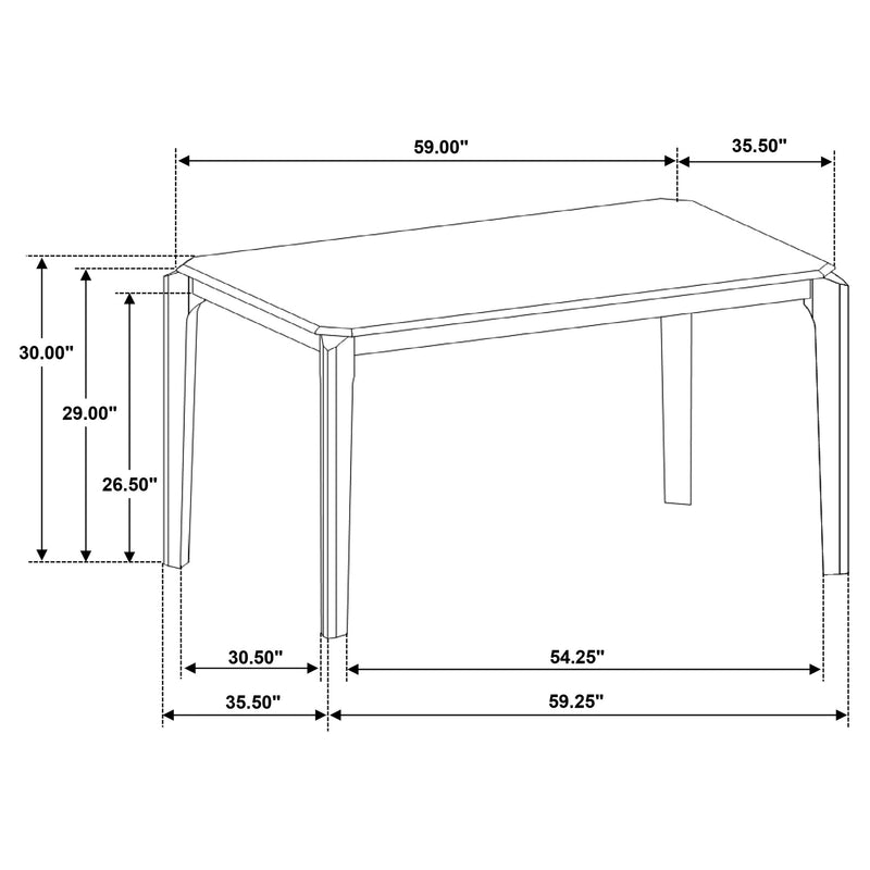 Almonte 7 Pc Dining Set