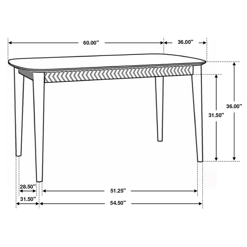 Partridge Counter Height Dining Table