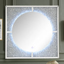 Nowles Mirrored & Faux Stones Wall Decor (LED)