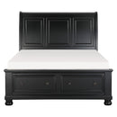 Laurelin-(3)Queen Sleigh Platform Bed with Footboard Storage image