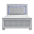 Allura (3)California King Bed, LED Lighting