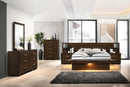 Jessica 4-Piece Eastern King Minimalistic Platform Bedroom Set