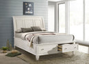 Sandy Beach Panel Platform Storage Bed