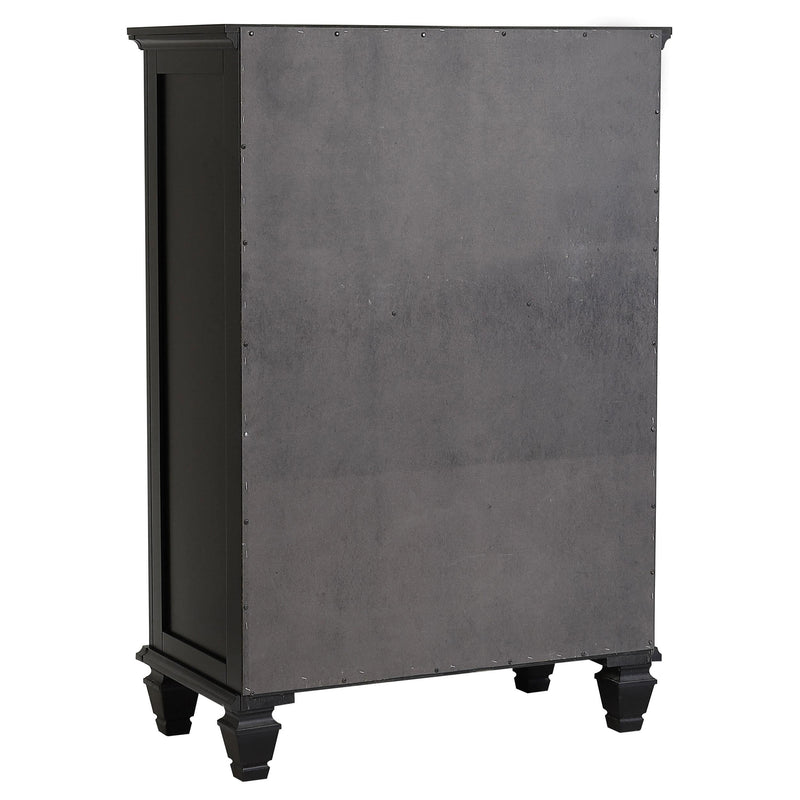 Sandy Beach Bedroom Set Black