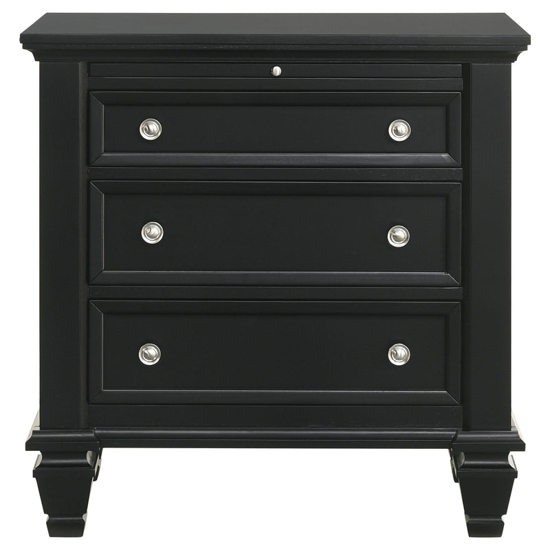 Sandy Beach Bedroom Set Black