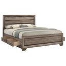 Kauffman Panel Platform Storage Bed