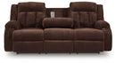 Observation Power Reclining Sofa with Drop Down Table