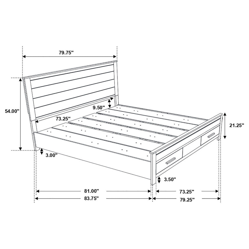 Woodmont 4 & 5 Piece E.King, Queen, & Cal;.King Bedroom Sets