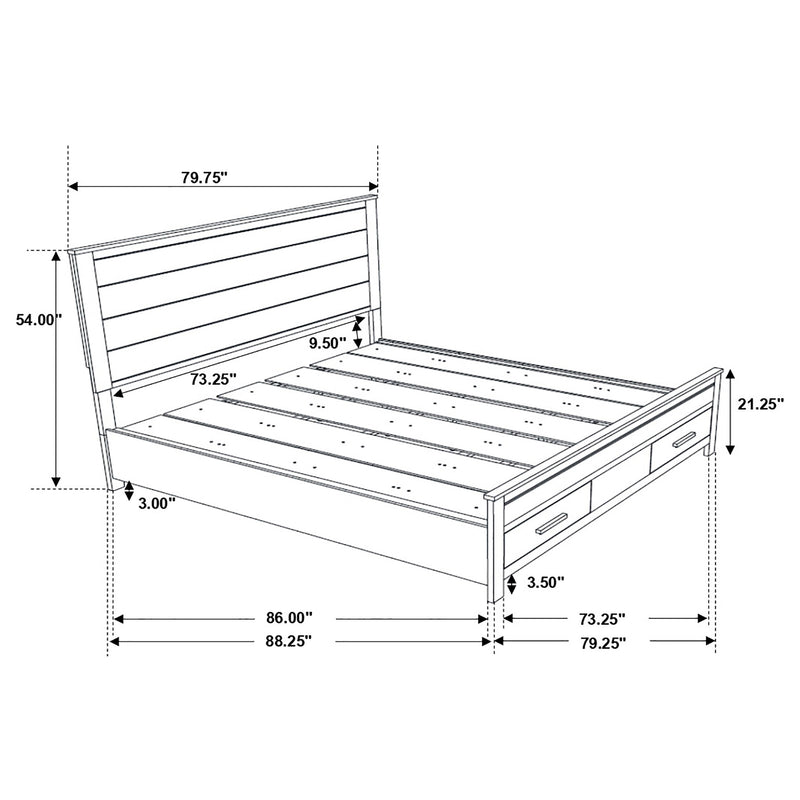 Woodmont 4 & 5 Piece E.King, Queen, & Cal;.King Bedroom Sets
