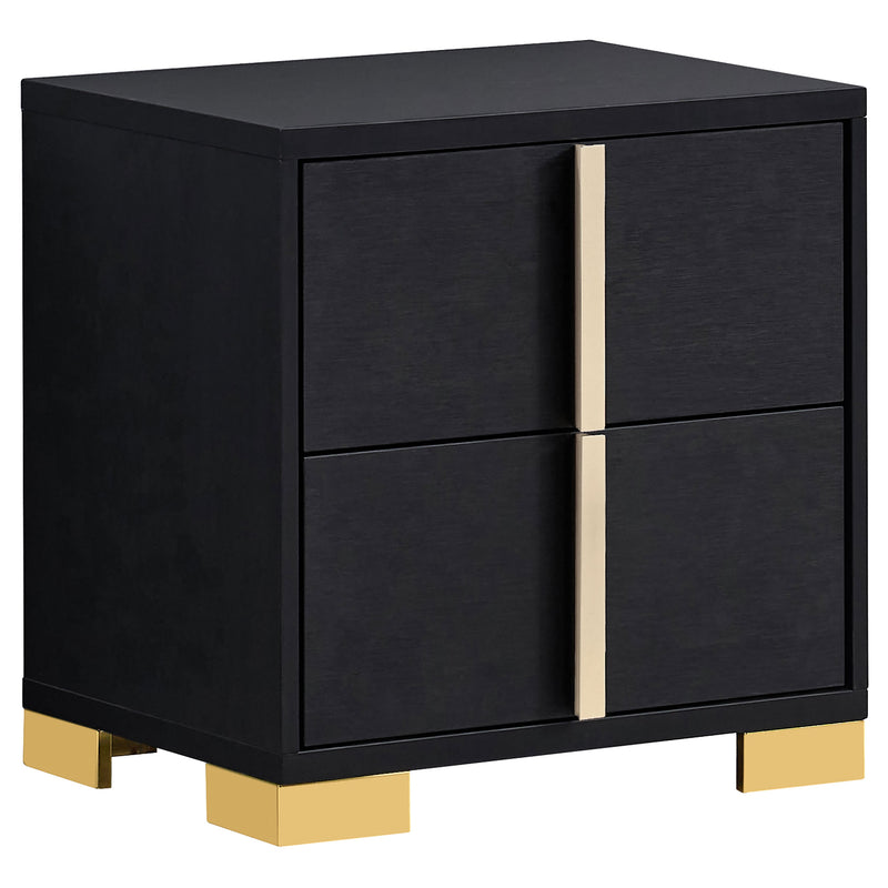 Marceline Bedroom Sets White & Black 4 & 5 Piece