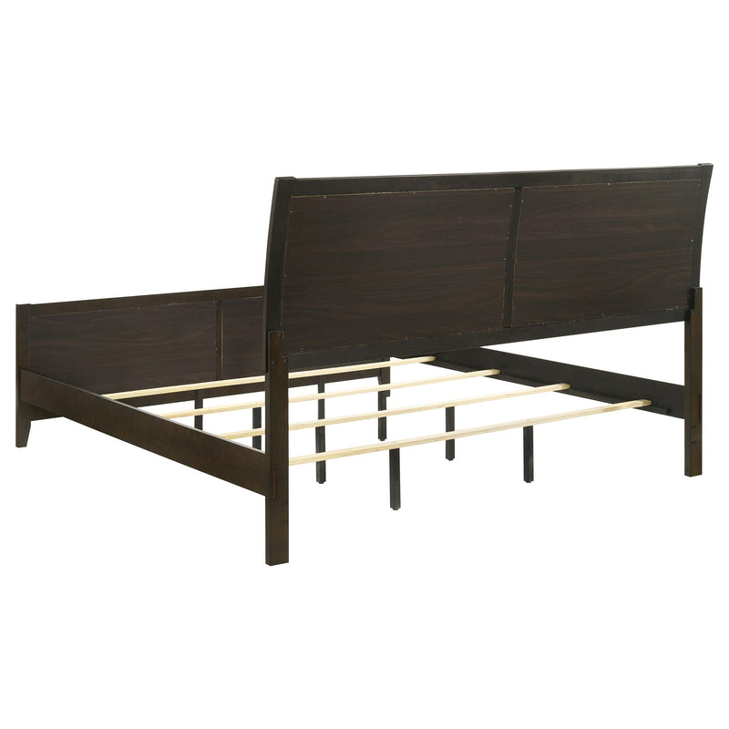 Wilkes California King Bedroom Set Dark Cocoa