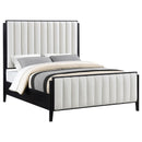 Brookmead 60-inch Upholstered Bed Black