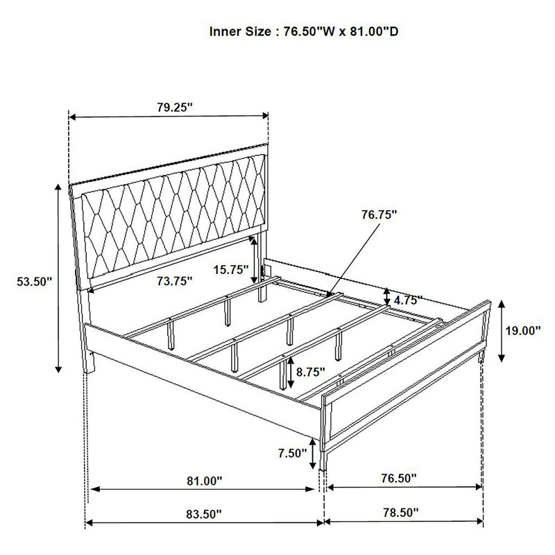 Sonora Eastern King Bed