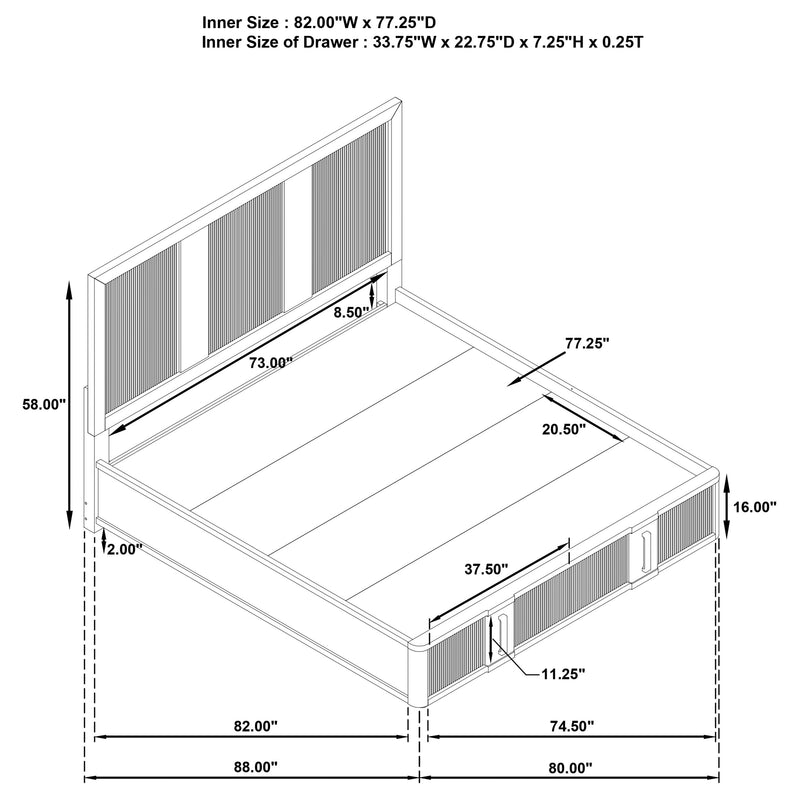 Terrace Eastern King Bed