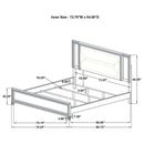 Marmore 4 Pc Bedroom Set