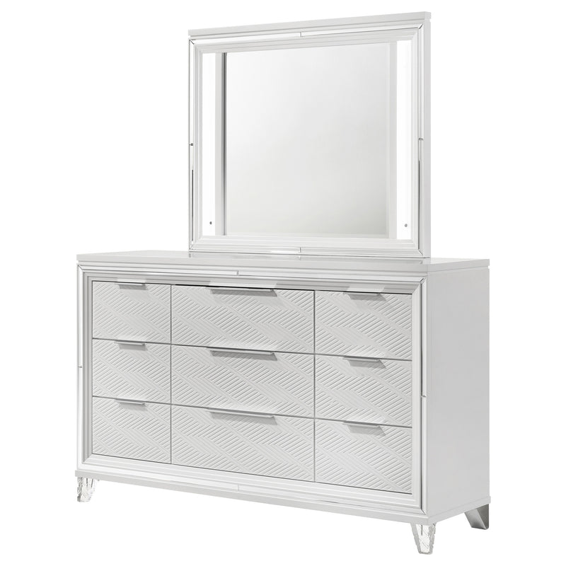 Marmore Dresser With Mirror