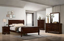 Louis Philippe Bed Cherry