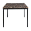2601-36 - Counter Height Table, Faux Marble Top