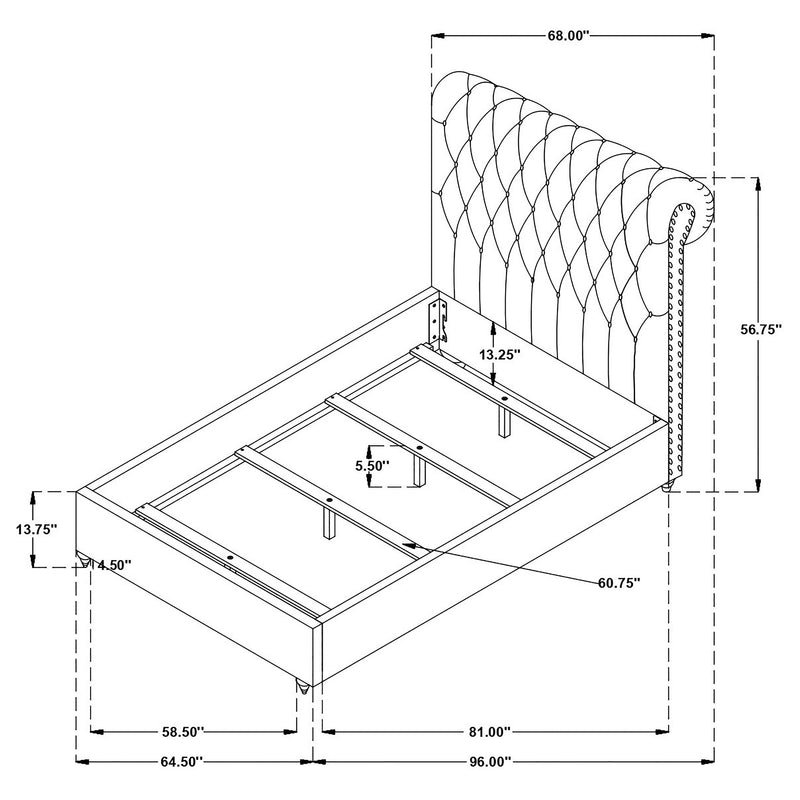 Devon Bedroom Set White