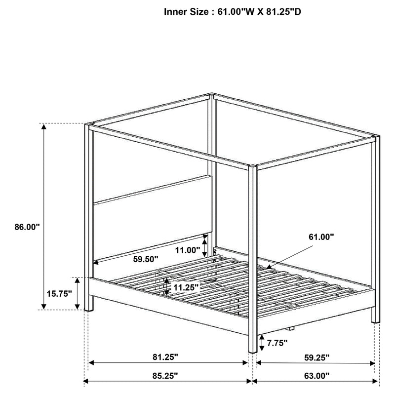 Monroe Queen Bed