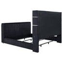 Tisdall Wingback TV Bed with Flame Visualizer