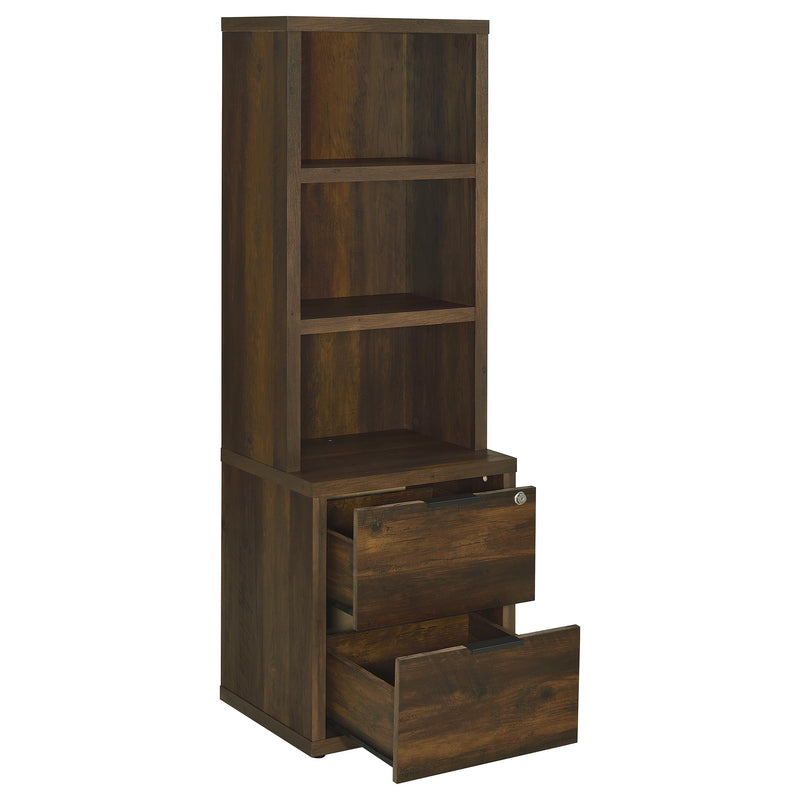 Westpark 5 Pc Twin & Full Bedroom Set Black, Brown & Natural