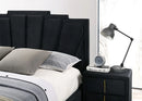 Florizel Bed Black & Red