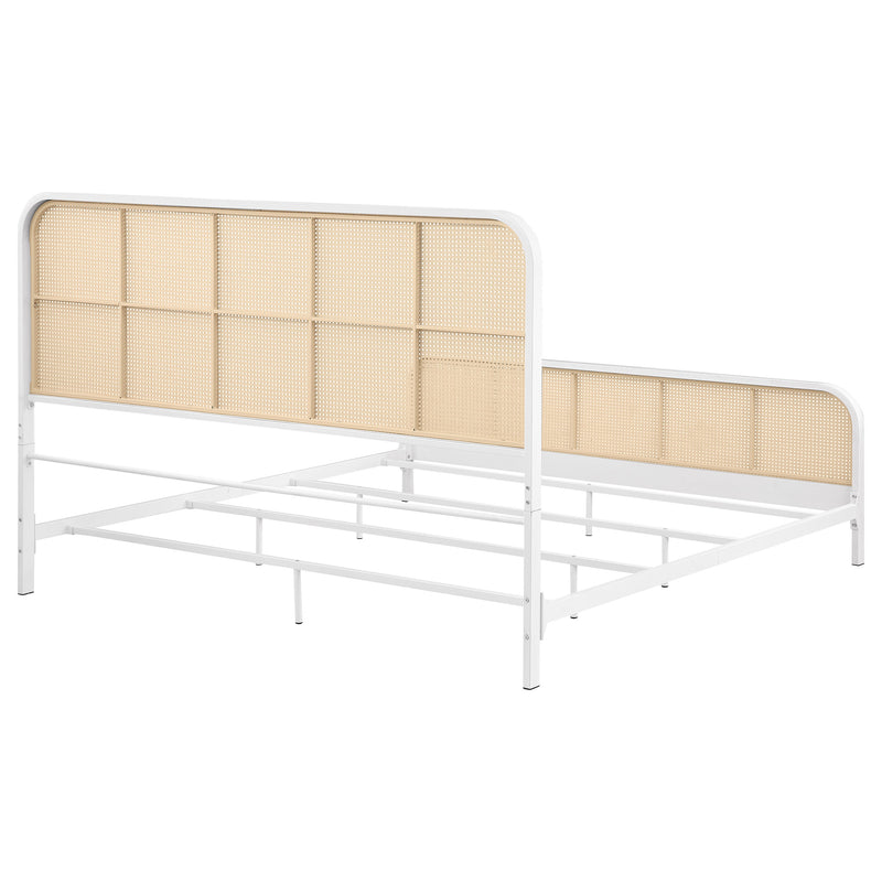 Lanewood Eastern King & Queen Bed Black & White