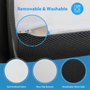 Hollyhock 3" Tri-Fold Memory Foam Topper