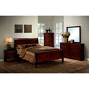 Louis Philippe Bed Cherry