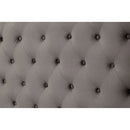 Cayla Bed Silver & Grey
