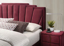 Florizel Bed Black & Red