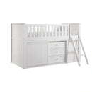 Galen-(6) Low Loft Bunk with Bookcase and 2 Dressers image
