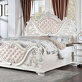 Esparanza Bed Cherry & White