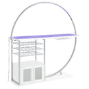 Risley Wine Cabinet with LED Lighting