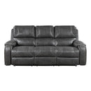Newnan-Double Reclining Sofa with Center Drop-Down Cup Holders, Receptacles and USB Ports image