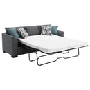 Storey Upholstered Sleeper Sectional Chaise Sofa